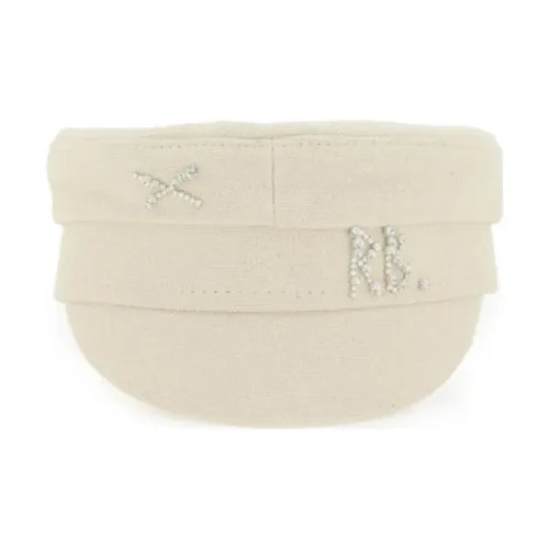 RUSLAN BAGINSKIY Береты Женские Ecru