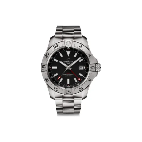 BREITLING Автоматический Механический Часы Мужские 44мм*12,05мм Черный