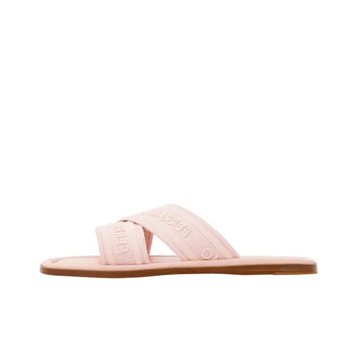 Ferragamo Слипоны Розовые Женские