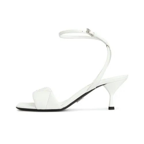 PRADA One Ремень Сандалии Женские Белые