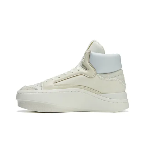 Y 3 MID Топ Скейтборд Кроссовки Унисекс Белый