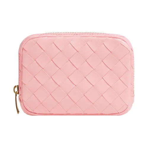 Bottega Veneta Коровья кожа Клатч Стандартный Женский Лента Пудра