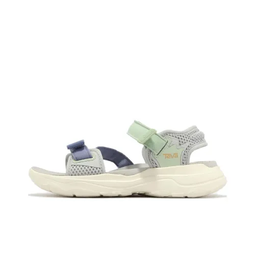 Teva Zymic Пляжные сандалии Женские Белые Синие Зеленые