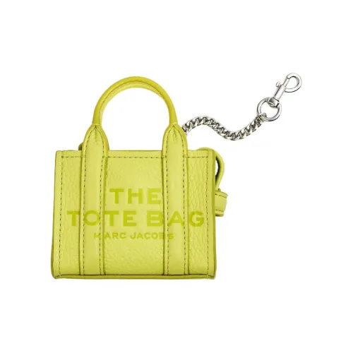 MARC JACOBS Full GRAIN LEATHER Сумка Charm Аксессуар Extra Mini Женские Лимон Вино