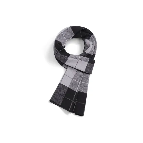 Youyoulan Акриловые вязаные шарфы для мужчин