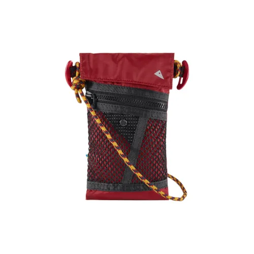 KLATTERMUSEN Переработанный полиамид Ожерелье Маленькая сумка чехол для телефона сумка через плечо Стандартная Унисекс Жженый янтарный