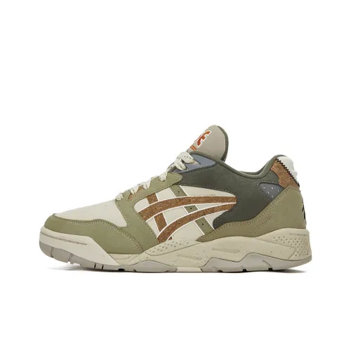 Asics Гель Fuse ' KIGO ' Низкий Топ Винтажные Баскетбольные Кроссовки Унисекс Белый Зеленый
