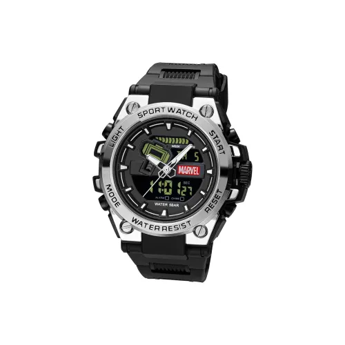 MARVEL Электронный + Кварц Мужские часы Energy Collection 52мм*50,5мм*17мм Серый
