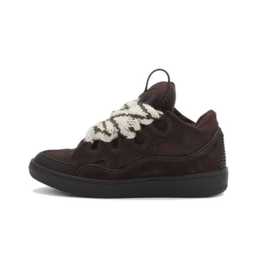 Lanvin Curb Low Топ Скейтборд Кроссовки Женские Умбра