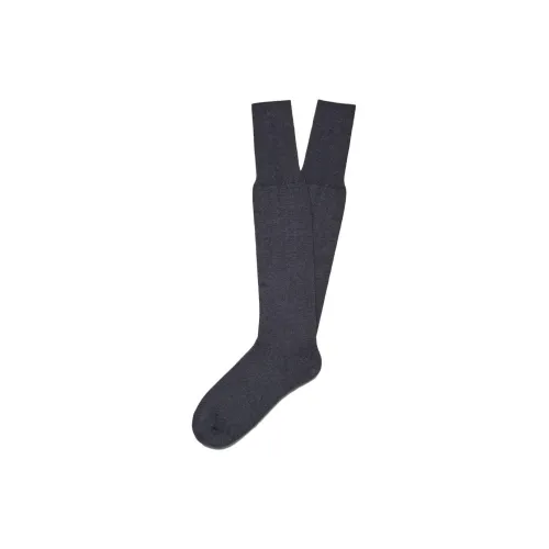 Ermenegildo Zegna Морской Синий Мужской MID Носки до Икры