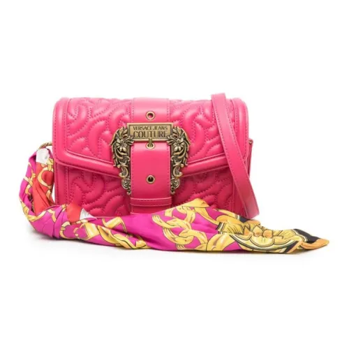 VERSACE JEANS COUTURE Искусственная кожа Курьерская сумка Сумка Сумка через плечо Женская Красная