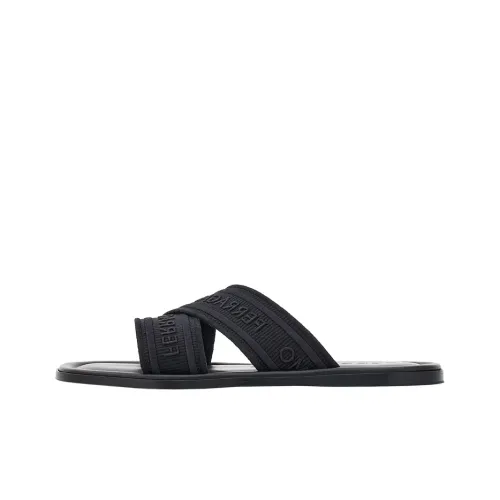 Ferragamo Шлепанцы Женские Черные