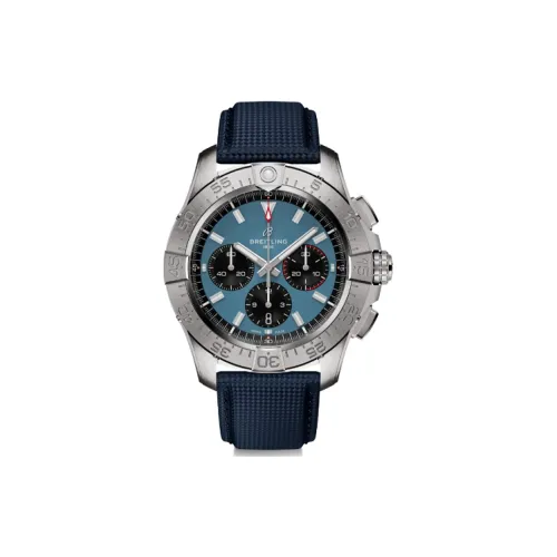 BREITLING Автоматический Механический Часы Мужские 44mm*15,2mm Синий