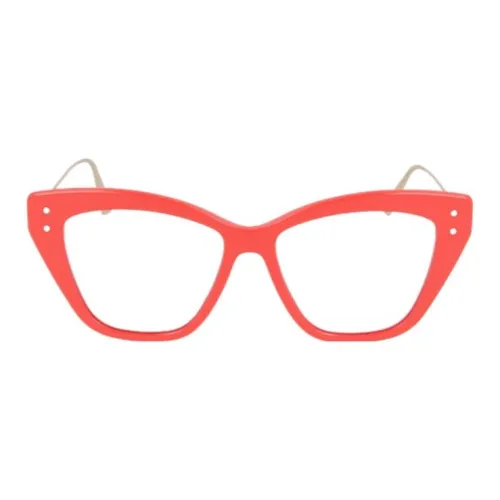 DIOR Ацетат Нерегулярная форма Оправа для очков Женская Золото