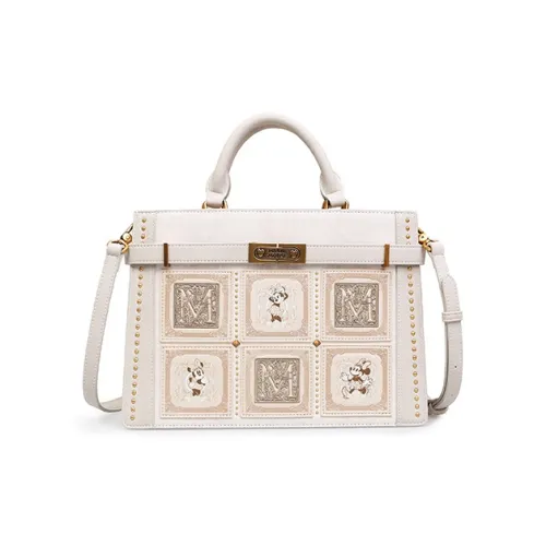 Disney ПУ (полиуретан) Сумка-тоут Большая Женская Молочно-белая