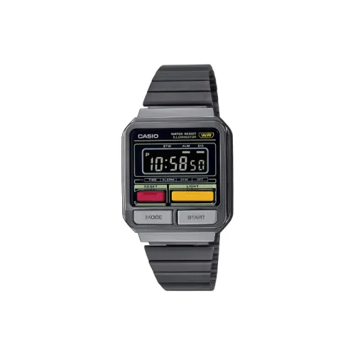 CASIO Кварцевый механизм Мужские часы 40,7мм*33,5мм*9,4мм Черный