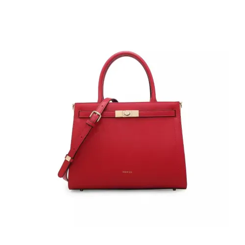 HONGU Сумка из коровьей кожи Mom Сумка Невеста Сумка для свадьбы Сумка на одно плечо Обычная Женская Темно-красный Кофейный Джет-черный