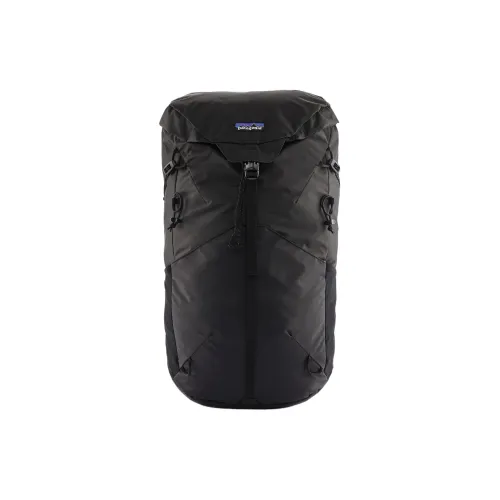 Patagonia 28L Альпинистский рюкзак Outdoor Сумка Переработанный нейлон Черный Унисекс