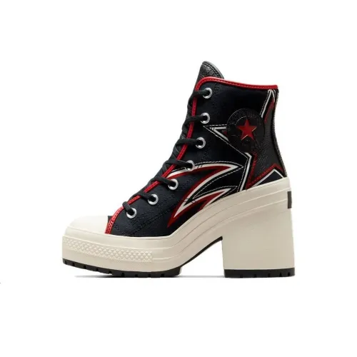 Converse Chuck 70 Высокие каблуки Черно-красный Женские