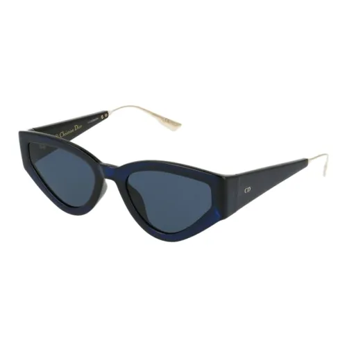 DIOR Ацетат Нерегулярная форма Солнцезащитные очки Женские Синий