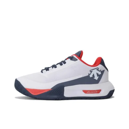 DESCENTE Баскетбольные кроссовки Low Top Белый Синий Унисекс