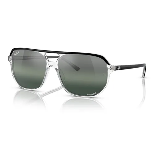 RayBan Пластиковая оправа Aviator Солнцезащитные очки Унисекс Прозрачный Черный