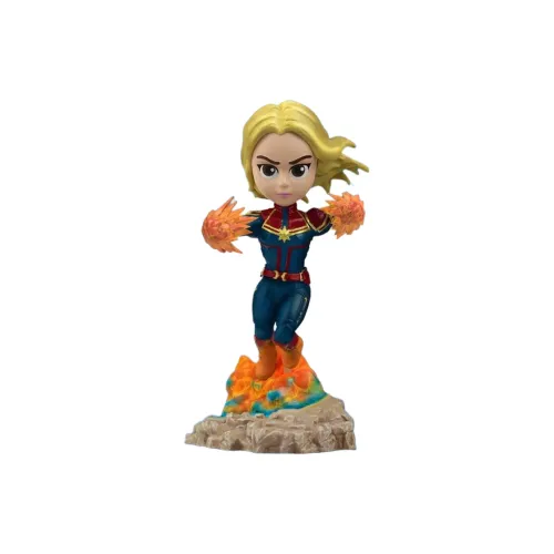 Marvel Avengers Endgame Капитан Марвел Toy Ornament Мерч Фигурки в стиле Chibi