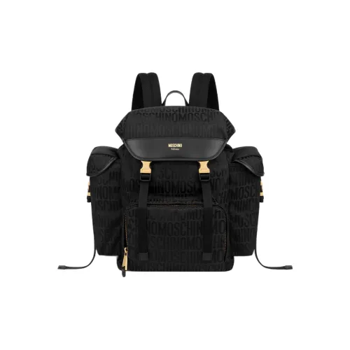 MOSCHINO Хлопок с Полиэстер Рюкзак Женские Черный