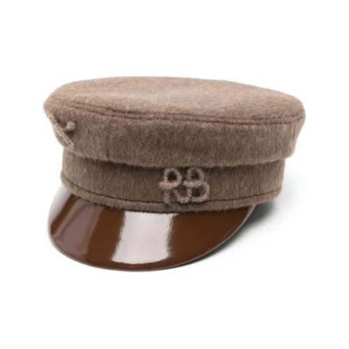 RUSLAN BAGINSKIY Береты Женские Коричневый