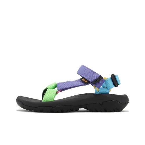 Teva Hurricane XLT2 Пляжные сандалии Зеленый-фиолетовый Синий Женские