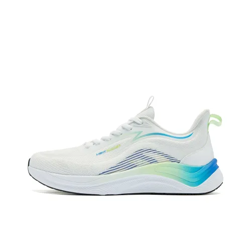 QIAODAN Беговые кроссовки Low Top Синий Белый Мужской