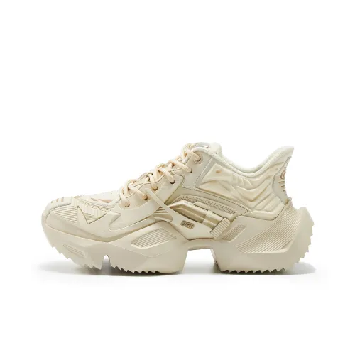 OGR Меха 2,0 Коллекция Низкий Топ Телесный Верх Обувь Унисекс Потертый Абрикос