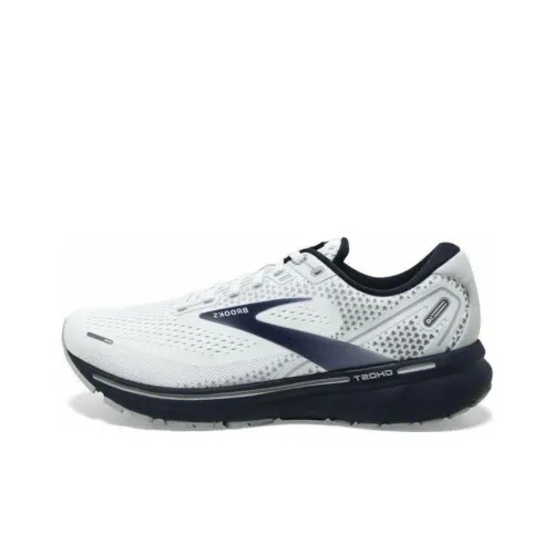 Беги Brooks Ghost 14 Кроссовки Низкие Белые Мужские