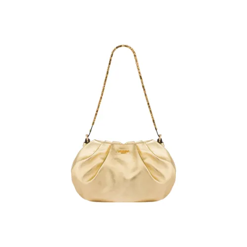 MOSCHINO Овчина Сумка Сумка через плечо Маленькая Женская Светло-Золотая