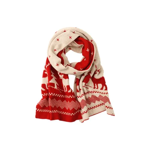 J W Полиэфирный трикотаж Шарфы Унисекс