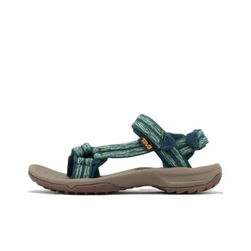 Teva W TERRA FI LITE Пляжные сандалии Женские Зеленый
