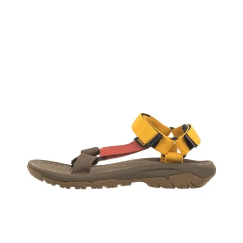 Teva Hurricane XLT2 Пляжные сандалии Мужские Коричнево-желтые