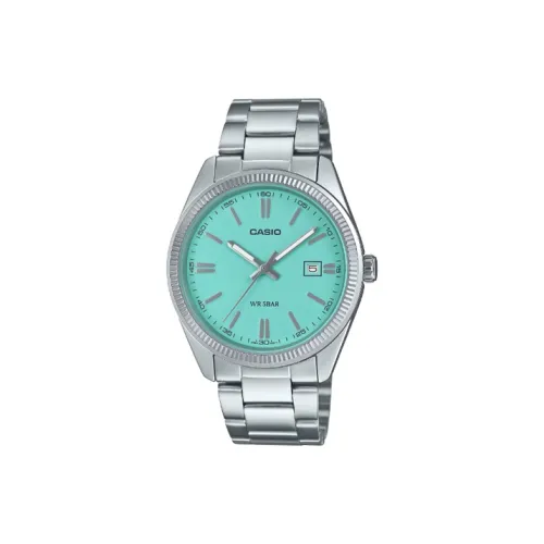 CASIO Standard Series Кварцевый механизм нержавеющая сталь ремешок унисекс синий циферблат