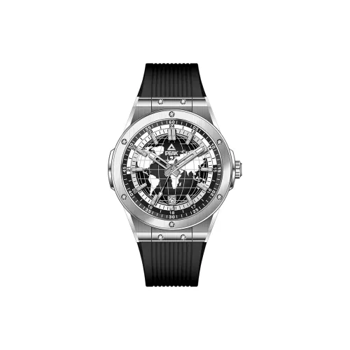 PEAK Кварцевый механизм Мужские часы 45мм*45мм*12мм Синий