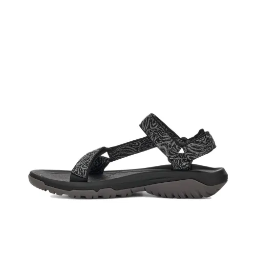 Teva Hurricane XLT2 Пляжные сандалии Черный Серый Мужской