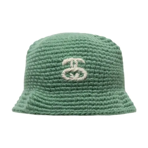 Stussy Акриловые Панамы Унисекс Зеленые