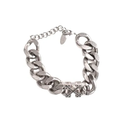 Off Белый Brass Bracelets Унисекс