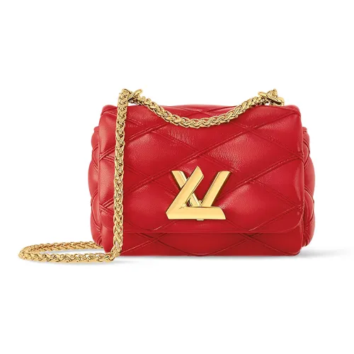 LOUIS VUITTON Сумка через плечо из овечьей кожи сумка на плечо женская красная