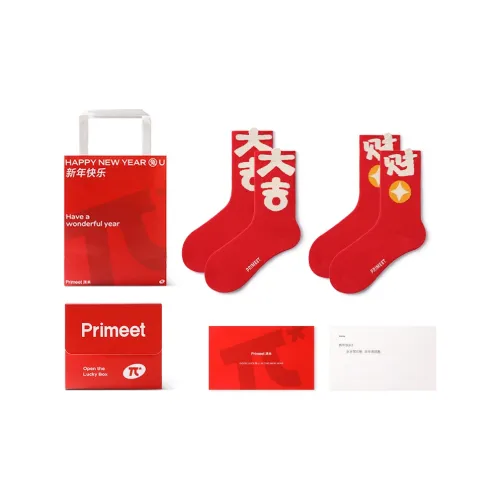 PRIMEET Носки Crew Унисекс Подарочная Коробка Набор