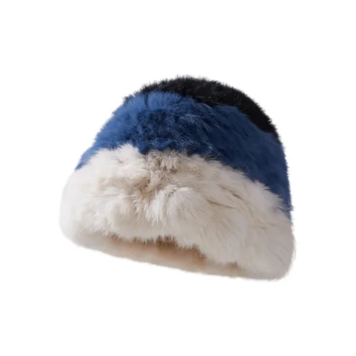 Classmate Yang Кроличий мех Смесь Шапка-бини Женская