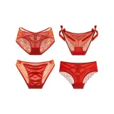 4 шт (Красные оттенки 4)