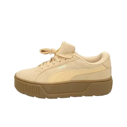 PUMA Karmen Аbrasion Resistant Дышащие Низкие Кроссовки для Скейтбординга Женские Розовые