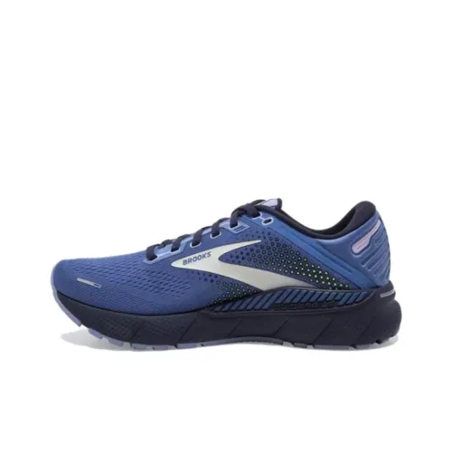 Brooks Adrenaline GTS 22 Амортизация Износостойкие Беговые Кроссовки Женские Синие