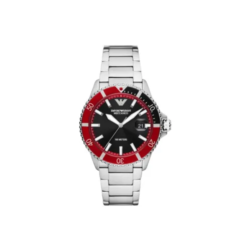 EMPORIO ARMANI Автоматический Механический Механизм Мужские Часы 42мм*14,7мм Черный