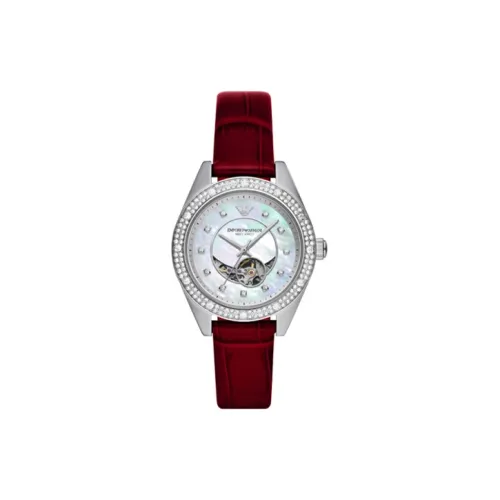 EMPORIO ARMANI Автоматический Механический Movement Женские Часы 36мм*6,1мм Жемчужная Раковина Цвет